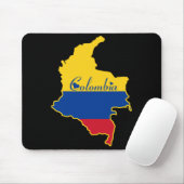 Tapis De Souris La Colombie fraîche (Avec souris)