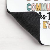 Tapis De Souris La Communication Semble Différente Pour Tous L'Aut (Coin)