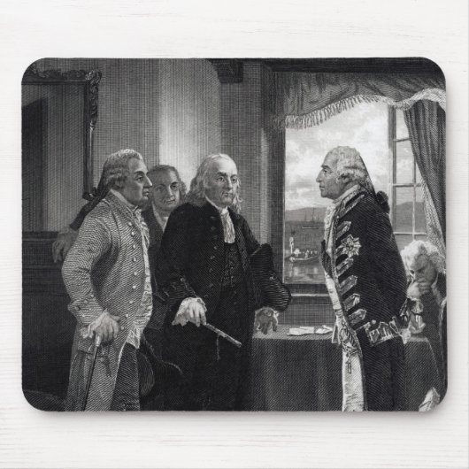 Tapis De Souris La conférence de paix sur Staten Island (Devant)