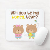 Tapis De Souris La confession mignonne d'amour de calembour soit (Avec souris)