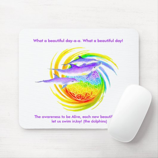 Tapis De Souris La conscience à être… (Avec souris)