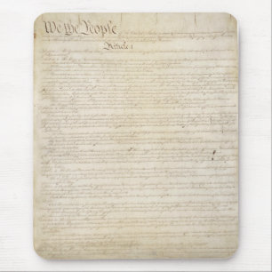Tapis De Souris La Constitution des États-Unis