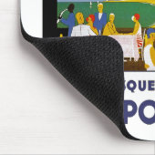 Tapis De Souris La Côte Basque Par Avion (Coin)