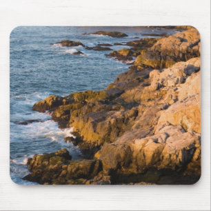 Tapis De Souris La côte rocheuse d'Isle au Haut dans le