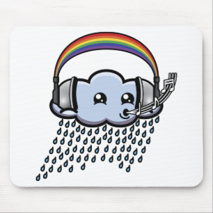 Tapis De Souris La couleur de la musique Mousepad