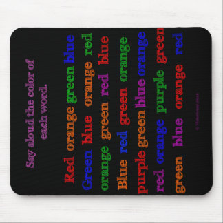 Tapis De Souris La couleur exprime l'illusion Mousepad