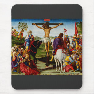 Tapis De Souris La Crucifixion par Benvenuto di Giovanni