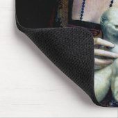 Tapis De Souris La Dame avec une mine, Léonard de Vinci (Coin)