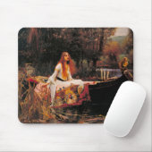 Tapis De Souris La Dame de Shalott John William Waterhouse (Avec souris)