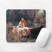Tapis De Souris La Dame de Shalott, John William Waterhouse (Avec souris)
