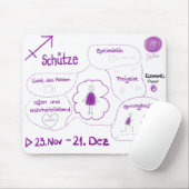 Tapis De Souris La Dame du Tireur (Avec souris)