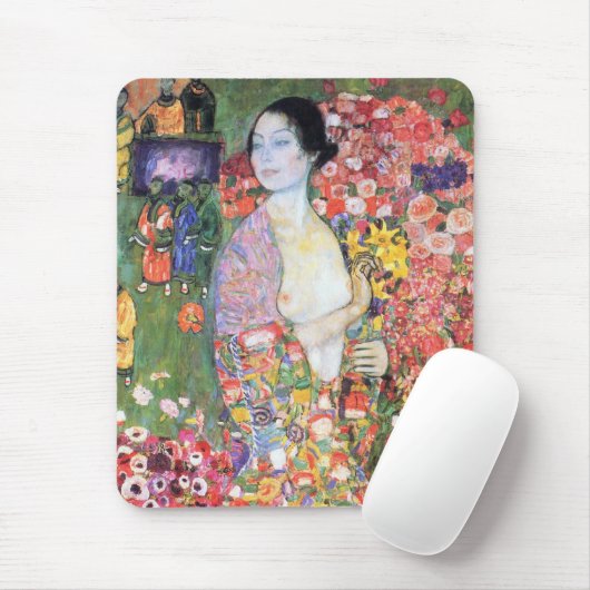 Tapis De Souris La Danseuse, Gustav Klimt (Avec souris)