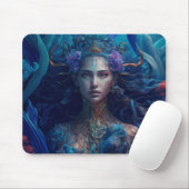 Tapis De Souris La déesse maritime Mousepad (Avec souris)