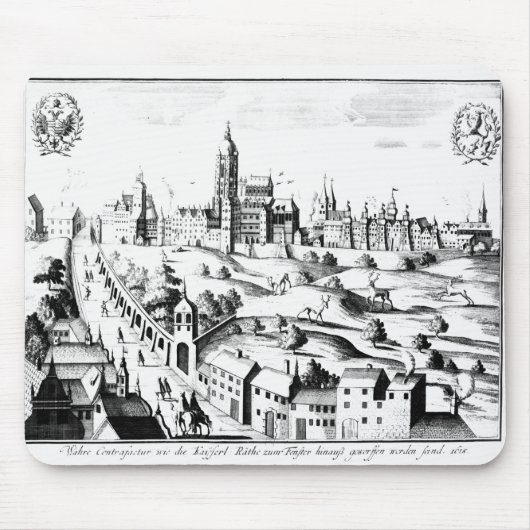 Tapis De Souris La défenestration de Prague, le 3 août 1618 (Devant)