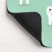 Tapis De Souris La dent heureuse de Kawaii (Coin)
