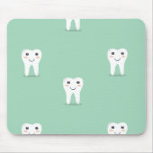 Tapis De Souris La dent heureuse de Kawaii (Devant)