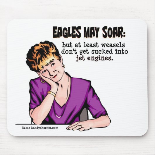 Tapis De Souris La devise de Heather (Devant)