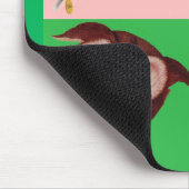 Tapis De Souris la différence entre le chien et le bois de chien (Coin)