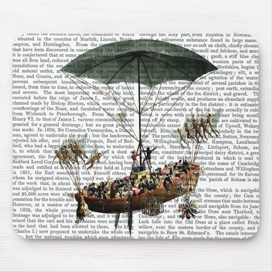 Tapis De Souris La Diligence Et Les Créatures Volantes (Devant)