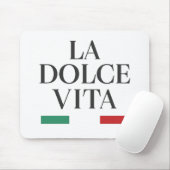 Tapis De Souris La Dolce Vita Mousepad italien (Avec souris)