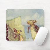 Tapis De Souris La Fausse tortue et le Gryphon (Avec souris)