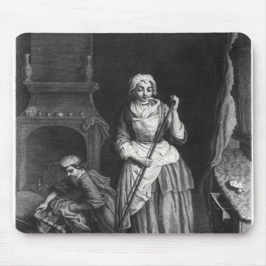 Tapis De Souris La femme de charge (Devant)