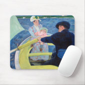 Tapis De Souris La fête nautique, Mary Cassatt (Avec souris)