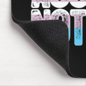 Tapis De Souris La fierté de transsexuel n'assument rien (Coin)