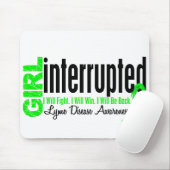 Tapis De Souris La fille a interrompu la 1 maladie de Lyme (Avec souris)