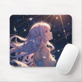 Tapis De Souris La fille blanche Mousepad (Avec souris)