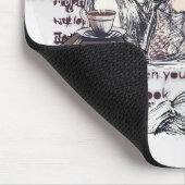 Tapis De Souris La fille lisant un livre (Coin)