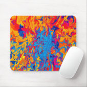 Tapis De Souris La flamme bleue... (Avec souris)
