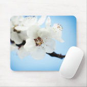 Tapis De Souris La fleur opacifie Mousepad (Avec souris)