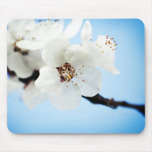 Tapis De Souris La fleur opacifie Mousepad (Devant)