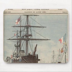 Tapis De Souris La flotille française à Portsmouth