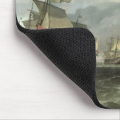 Tapis De Souris La flotte néerlandaise de la compagnie de l'Inde, (Coin)