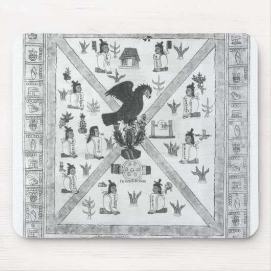 Tapis De Souris La fondation de Tenochtitlan (Devant)