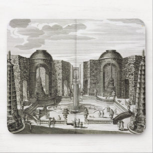 Tapis De Souris La fontaine dans le labyrinthe au plaisir princier