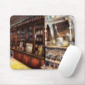 Tapis De Souris La fontaine de soude locale (Avec souris)