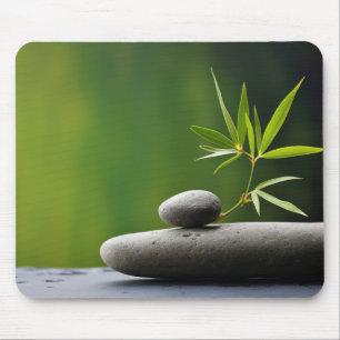 Tapis De Souris La forêt de Bambou Nature paisible