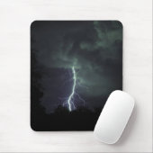 Tapis De Souris La foudre dans les nuages (Avec souris)