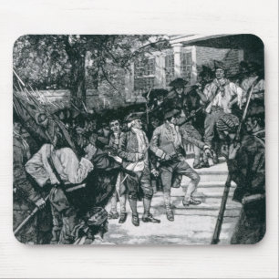Tapis De Souris La foule de Shays en possession d'un tribunal
