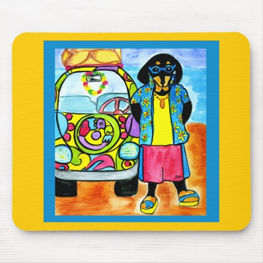 Tapis De Souris La fourgonnette de Surfer Joe (Devant)