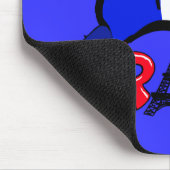 Tapis De Souris La France avec des produits de drapeau (Coin)