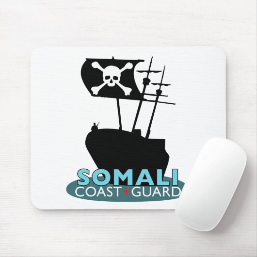 Tapis De Souris La garde côtière somalienne (Avec souris)