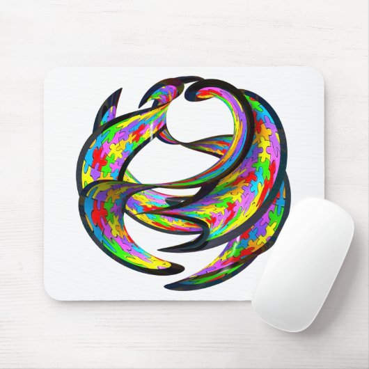 Tapis De Souris La géométrie impossible (Avec souris)