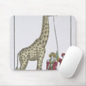 Tapis De Souris La girafe présente au roi (Avec souris)