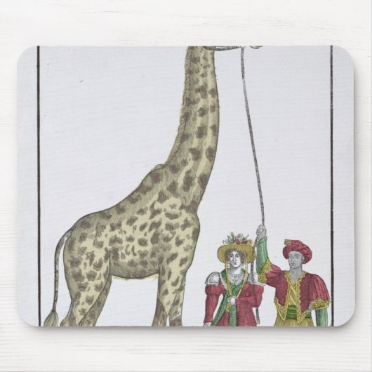 Tapis De Souris La girafe présente au roi (Devant)