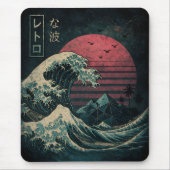 Tapis De Souris La Grande Classique de la Vague Rétro (Devant)