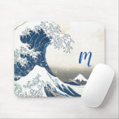 Tapis De Souris La Grande Vague (Avec souris)